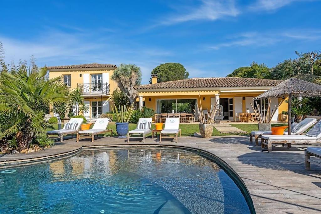 Grande St-tropez Area Avec Piscine Chauffee Villa Gassin